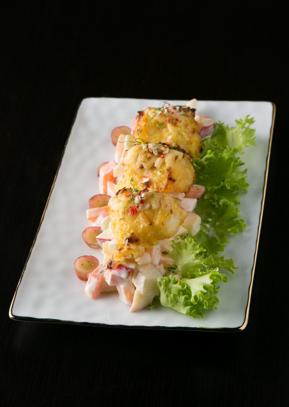 Oven baked Marinated Cod fish Fillet with Fragrant Golden Garlic (2)