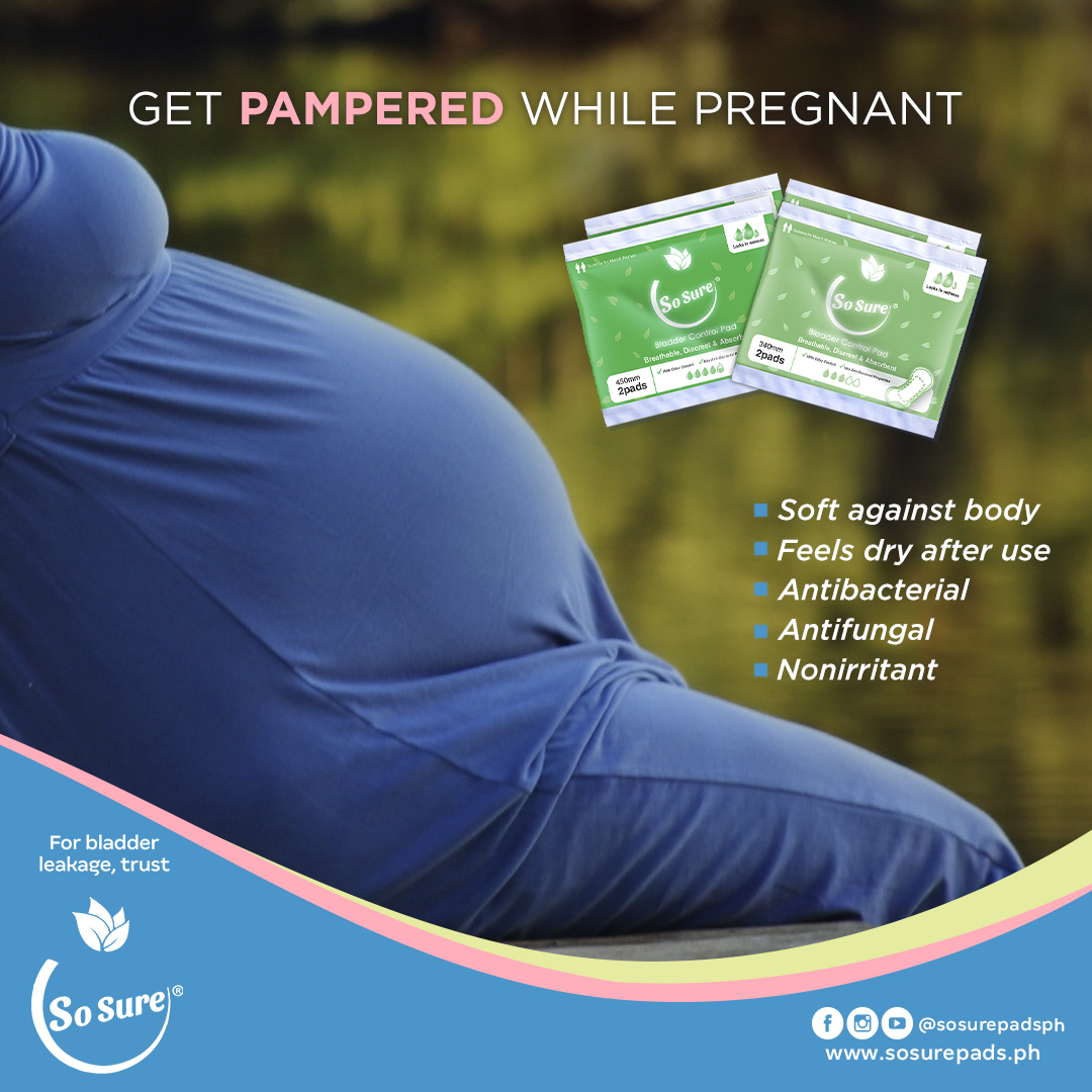 SO SURE BLADDER LEAKAGE PADS FOR A DRY & FRESH PREGNANCY - IEVENTS.ETC