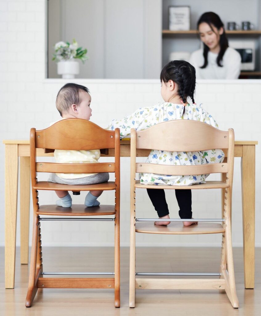 YAMATOYA Slim+ Wooden High Chair