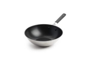 KitchenAid Cookware Classic Stainless Steel 3-Ply Open Wok